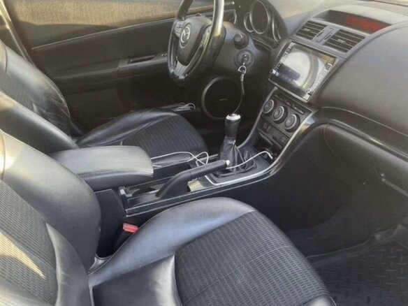 2007 Mazda 6 II (GH), чёрный, 650000 рублей - вид 4