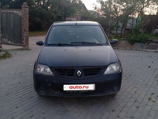 2008 Renault Logan I, серый, 290000 рублей, вид 1