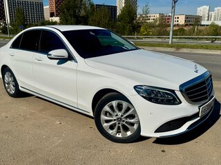 2018 Mercedes-Benz C-Класс 180 IV (W205) Рестайлинг, белый, 2150000 рублей, вид 1