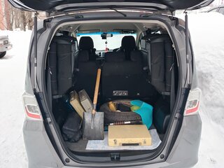2013 Honda Freed I Рестайлинг, серый, 1125000 рублей, вид 5