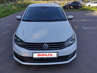 2017 Volkswagen Polo V Рестайлинг, белый, 1100000 рублей, вид 1