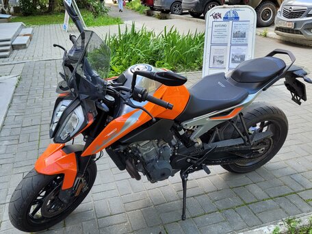 2019 KTM 790 Duke, оранжевый, 650000 рублей, вид 2