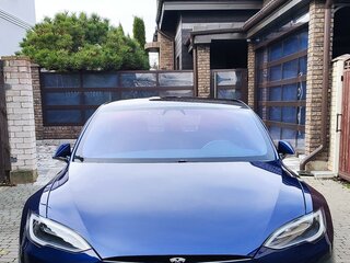 2017 Tesla Model S 75D I Рестайлинг, синий, 1800000 рублей, вид 1