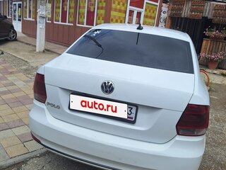 2019 Volkswagen Polo V Рестайлинг, белый, 1200000 рублей, вид 3