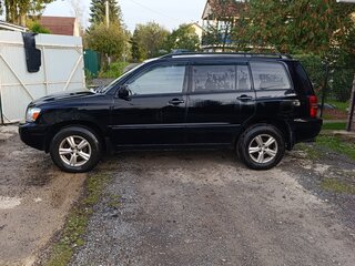 2002 Toyota Highlander I (XU20), чёрный, 820000 рублей, вид 2