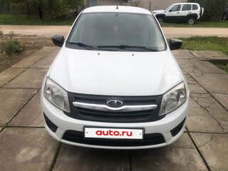 2015 Lada (ВАЗ) Granta I, белый, 470000 рублей, вид 2