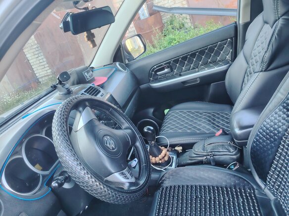 2008 Suzuki Grand Vitara II Рестайлинг, серебристый, 1250000 рублей - вид 8