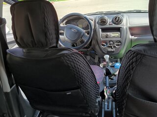 2014 Lada (ВАЗ) Granta I, чёрный, 430000 рублей, вид 4
