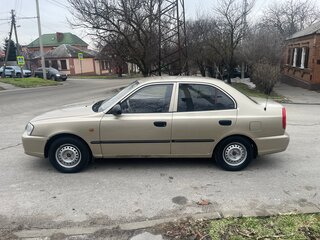 2006 Hyundai Accent ТагАЗ II, бежевый, 335000 рублей, вид 3