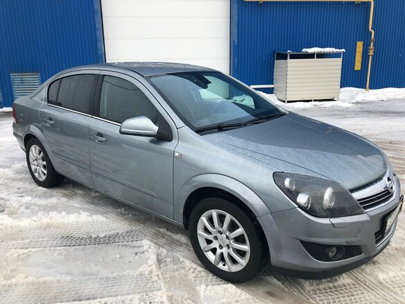 2012 Opel Astra H Рестайлинг, серый