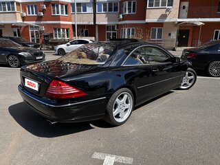2005 Mercedes-Benz CL-Класс 500 II (C215) Рестайлинг, чёрный, 1990000 рублей, вид 3