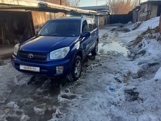 2003 Toyota RAV4 II (XA20) Рестайлинг, синий, 800000 рублей, вид 3
