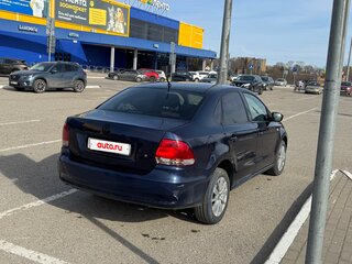 2014 Volkswagen Polo V, синий, 750000 рублей, вид 4
