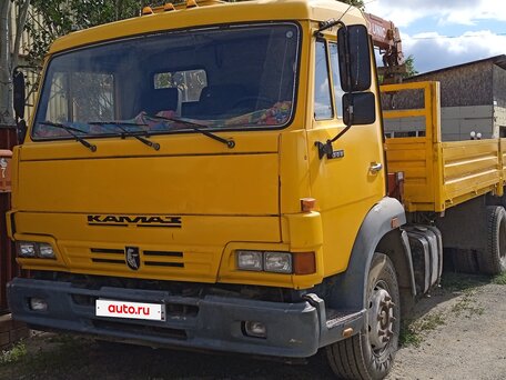 2009 КамАЗ 4308, жёлтый, 2800000 рублей, вид 1