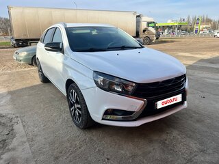 2019 Lada (ВАЗ) Vesta SW I, белый, 1050000 рублей, вид 2