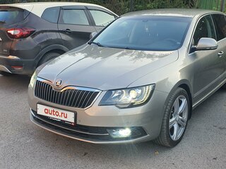 2013 Skoda Superb II Рестайлинг, бежевый, 1450000 рублей, вид 2