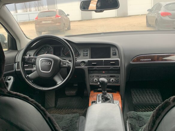 2005 Audi A6 III (C6), чёрный, 600000 рублей - вид 9