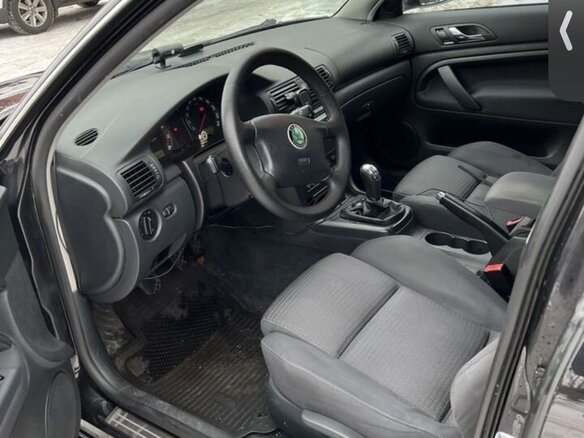 2002 Skoda Superb I, чёрный, 650000 рублей - вид 7