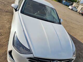 2022 Hyundai Sonata VIII (DN8), белый, 3300000 рублей, вид 2