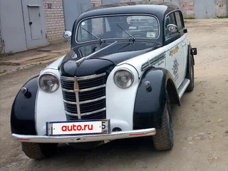 1955 Москвич 401-420, чёрный, 1500000 рублей, вид 1