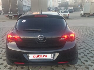 2012 Opel Astra J Рестайлинг, чёрный, 900000 рублей, вид 5