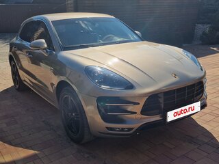 2015 Porsche Macan Turbo I, коричневый, 3200000 рублей, вид 3