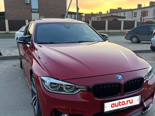 2016 BMW 3 серии 320i xDrive VI (F3x) Рестайлинг, красный, 2800000 рублей, вид 3