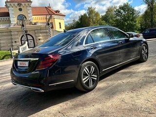 2017 Mercedes-Benz S-Класс 350 d Long VI (W222, C217) Рестайлинг, синий, 3790000 рублей, вид 5