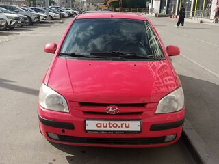 2005 Hyundai Getz I, красный, 370000 рублей, вид 1