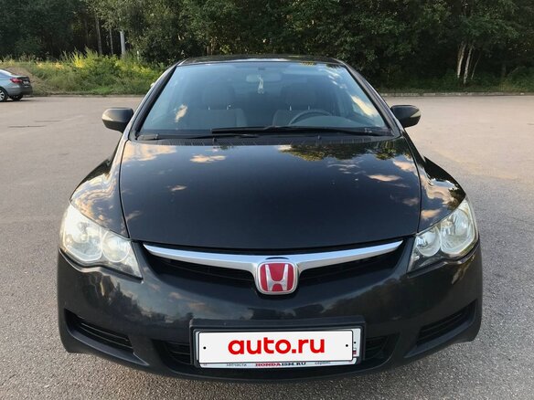 2008 Honda Civic VIII, чёрный, 640000 рублей - вид 7