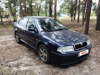 2001 Skoda Octavia I (A4) Рестайлинг, синий, 200000 рублей, вид 2
