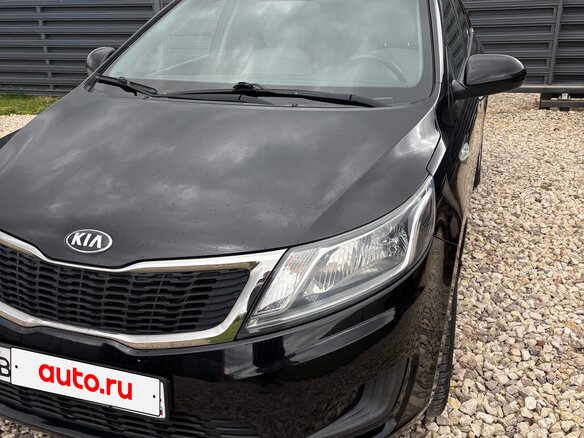 2013 Kia Rio III, чёрный, 1000000 рублей - вид 2
