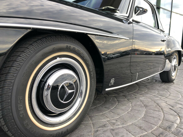 1960 Mercedes-Benz 190 SL R121, чёрный - вид 5