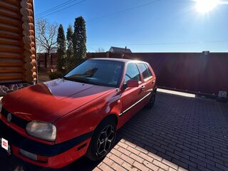 1994 Volkswagen Golf III, красный, 150000 рублей, вид 2