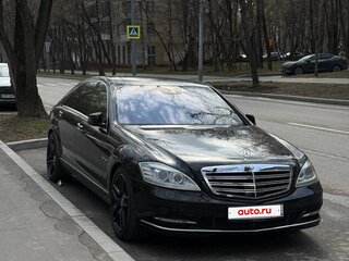 2011 Mercedes-Benz S-Класс 350 Long V (W221) Рестайлинг, чёрный, 2100000 рублей, вид 5