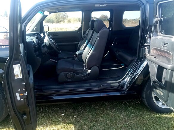 2008 Honda Element I Рестайлинг, чёрный, 1250000 рублей - вид 12
