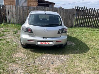 2007 Mazda 3 I (BK) Рестайлинг, серебристый, 629000 рублей, вид 4