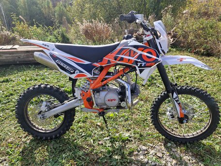 2023 Kayo Basic TT125, белый, 95000 рублей, вид 4