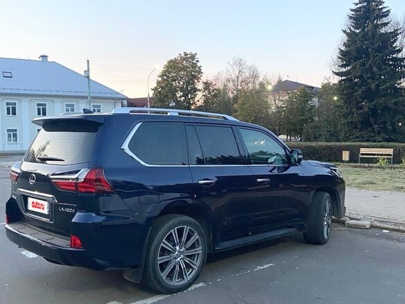 2018 Lexus LX 450d III Рестайлинг 2, синий, 9900000 рублей - вид 1