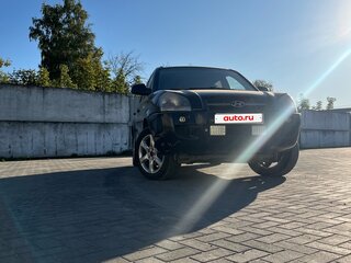 2008 Hyundai Tucson I, чёрный, 600000 рублей, вид 4
