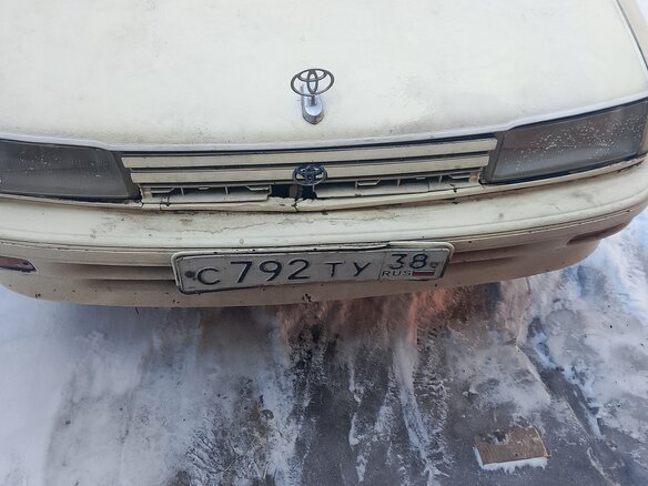 1988 Toyota Corolla VI (E90), белый, 110000 рублей - вид 2