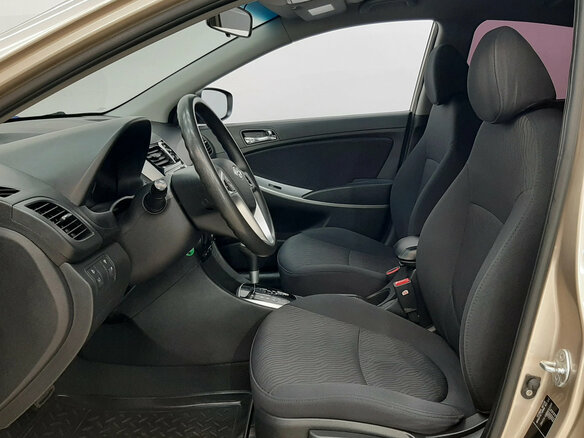 2011 Hyundai Solaris I, бежевый, 659000 рублей - вид 9