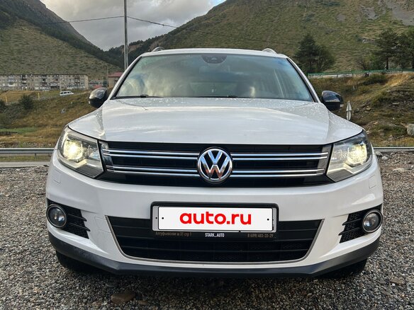 2013 Volkswagen Tiguan I Рестайлинг, белый, 1550000 рублей