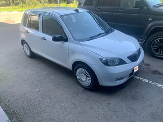 2002 Mazda Demio II (DY), белый, 375000 рублей, вид 2