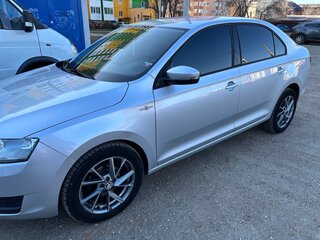 2019 Skoda Rapid I Рестайлинг, серебристый, 1500000 рублей, вид 4