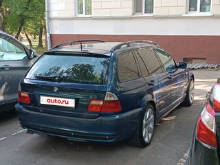 2001 BMW 3 серии 330xd IV (E46) Рестайлинг, синий, 990000 рублей, вид 4