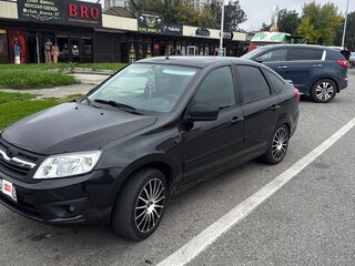 2015 Lada (ВАЗ) Granta I, чёрный, 500000 рублей, вид 1