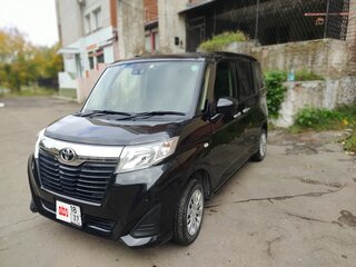 2020 Toyota Roomy I, чёрный, 1060000 рублей, вид 1