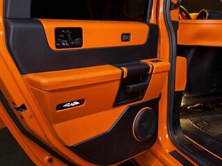 2003 Hummer H2 I, оранжевый, 6000000 рублей, вид 5