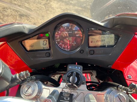 2002 Honda VFR 800, красный, 350000 рублей, вид 5
